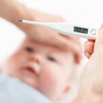 Baby & thermometer